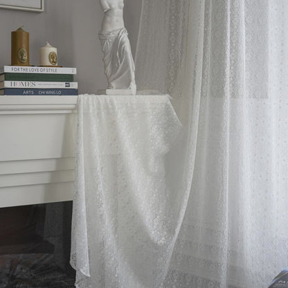 Stylish Floral Sheer Window Curtain