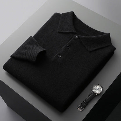 Premium Soft Merino Wool Polo Shirt