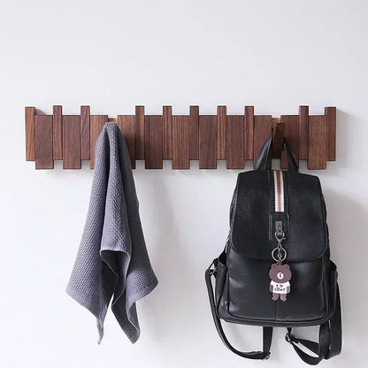 Stylish Wall Mount Coat Rack With Hooks - Lusomart