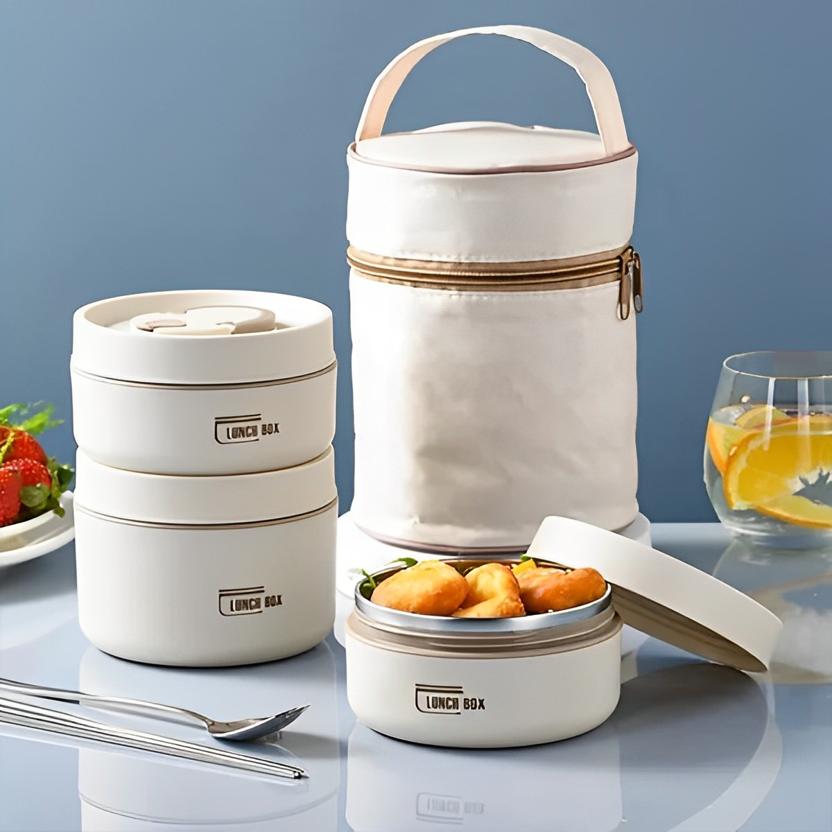 Thermal Insulated Food Container Keeps Lunch Fresh - Lusomart