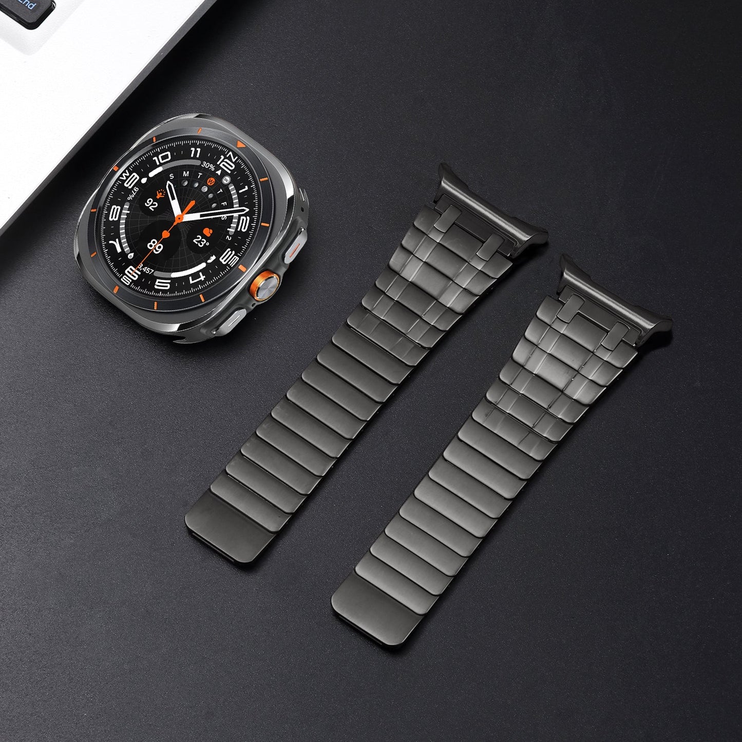 Durable Metal Magnetic Band For Samsung Watch 7 Ultra
