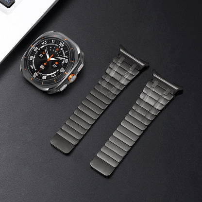 Durable Metal Magnetic Band For Samsung Watch 7 Ultra