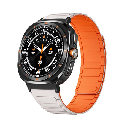 Flexible Magnetic Silicone Strap for Samsung Watch 7 Ultra