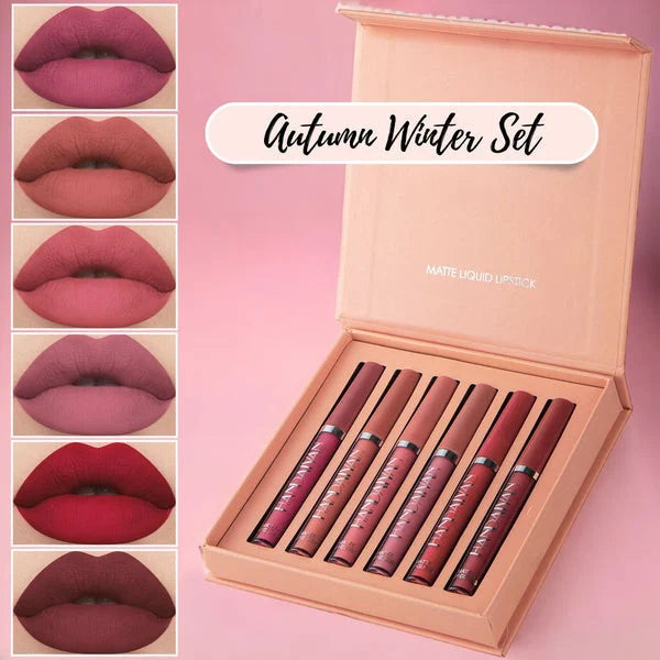 Premium Lip Color Makeup Set - Lusomart