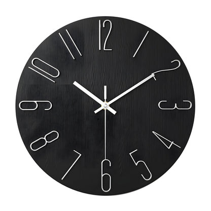 Quiet Contemporary Quartz Wall Clock