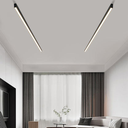 Sleek Black LED Wall Ceiling Light Fixture
