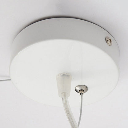 Soft White Cotton LED Hanging Light