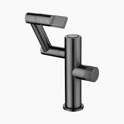 Modern Single Handle Bathroom Faucet with Temp Display