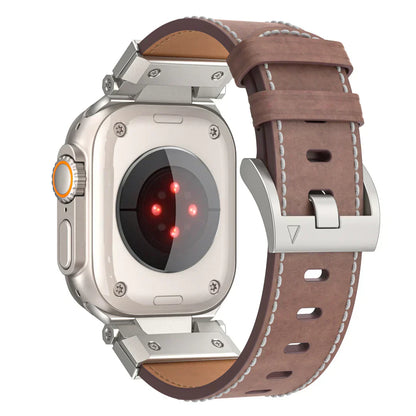 Genuine Leather Strap For Apple Watch