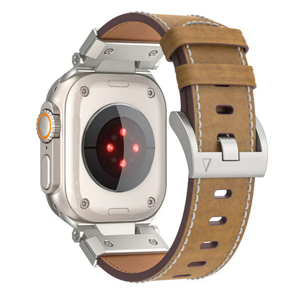 Genuine Leather Strap For Apple Watch