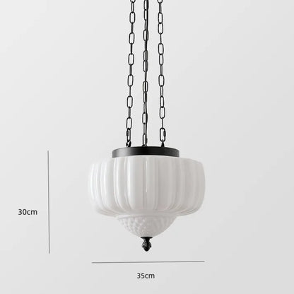 Simple White Hanging Lamp