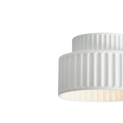 Soft Cream Drum Pendant Ceiling Light Fixture