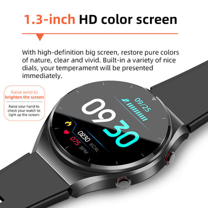 Advanced Health Fitness Smartwatch with Heart Rate Monitor