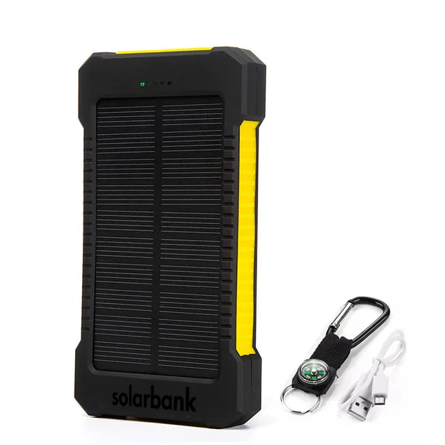 Portable 20000mAh Solar Charger Power Bank