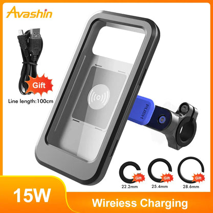 Waterproof Bike Phone Holder With Portable Charger