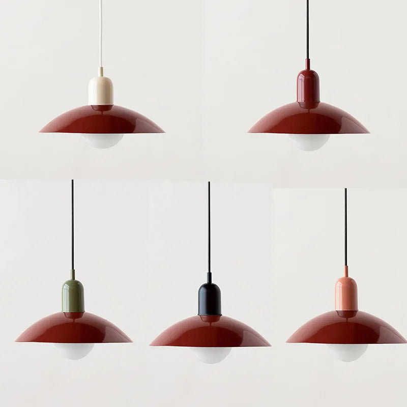 Mini Glass Drop Light Fixture For Small Rooms