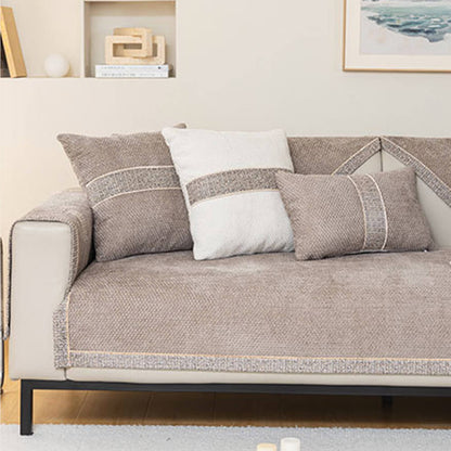 Non-Slip Soft Chenille Sofa Cover