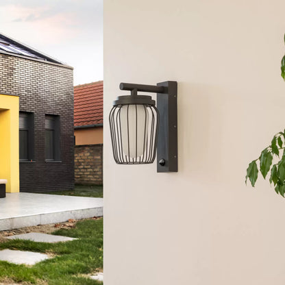 Motion Activated Outdoor Wall Lamp With Sensor
