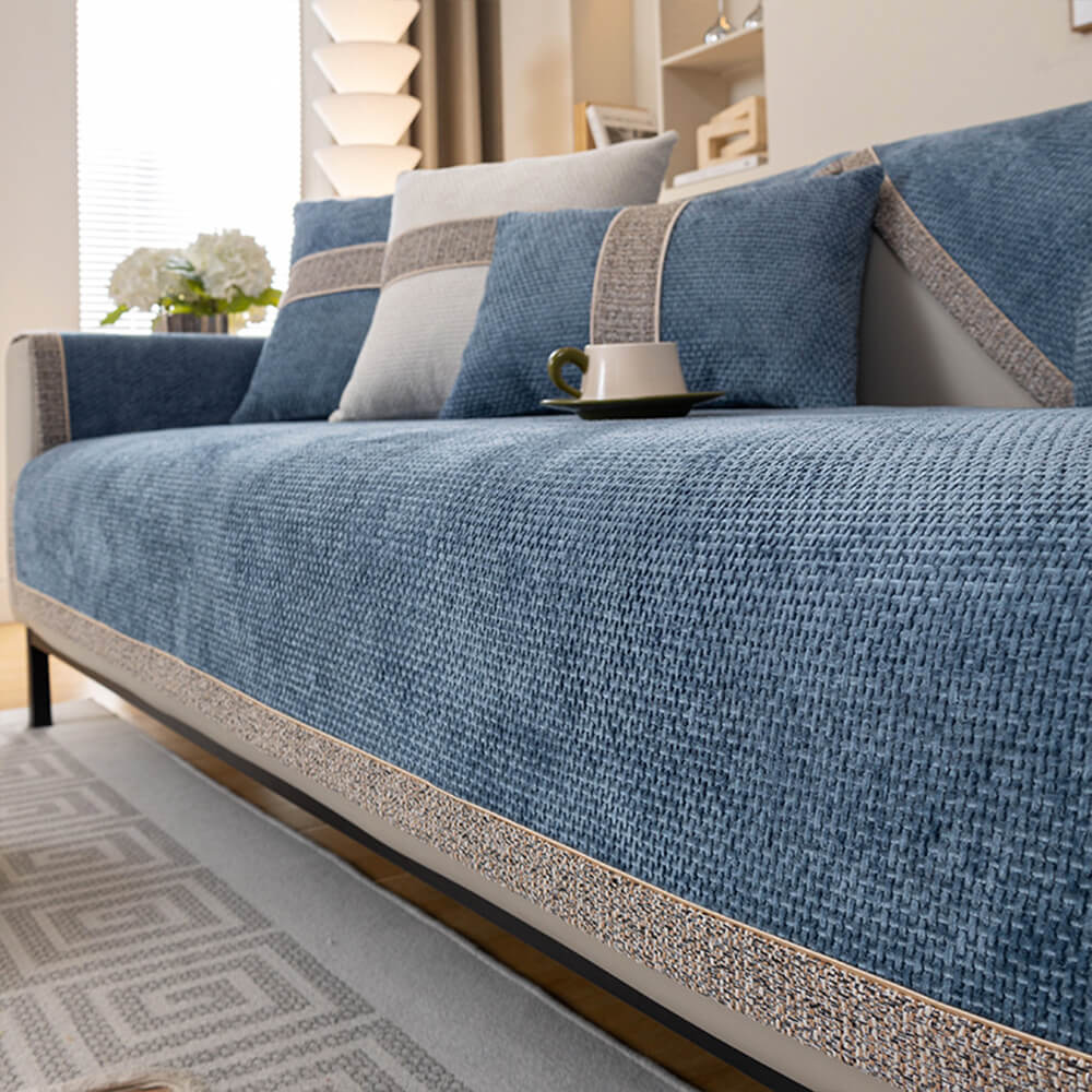 Non-Slip Soft Chenille Sofa Cover