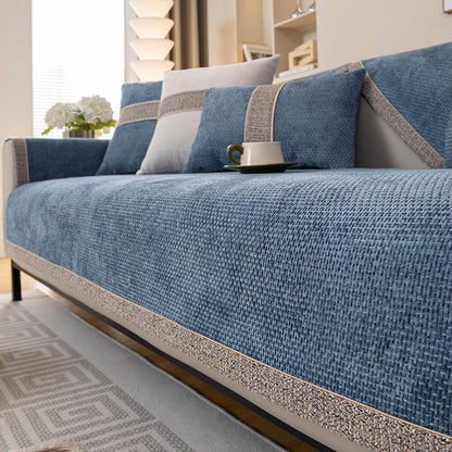 Non-Slip Soft Chenille Sofa Cover