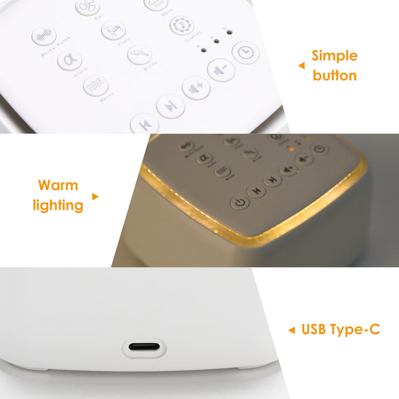 Soothing Sound Compact Sleep Noise Machine