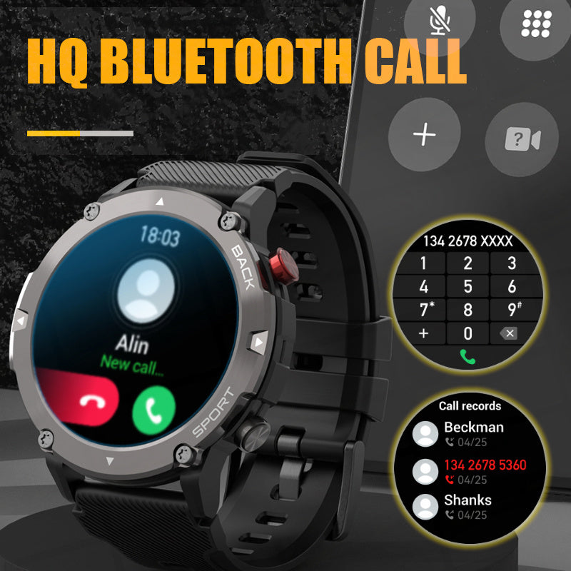 Advanced Men's Smart Watch with Multi Features