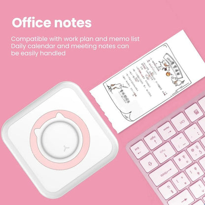 Portable Compact Bluetooth Sticker Photo Printer
