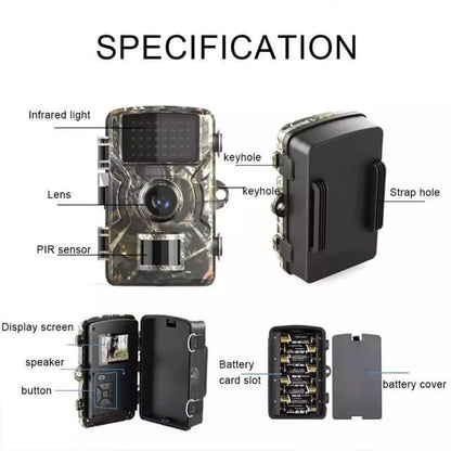 Motion Activated 2-Pack Night Vision Trail Camera