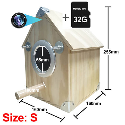 Wildlife Birdhouse Camera Feeder with Night Vision
