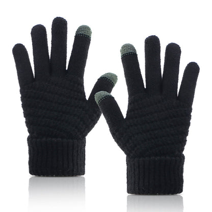 Cozy Thermal Wool Phone Gloves For Women and Men