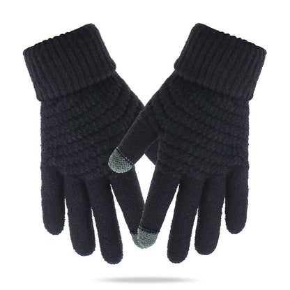 Cozy Thermal Wool Phone Gloves For Women and Men