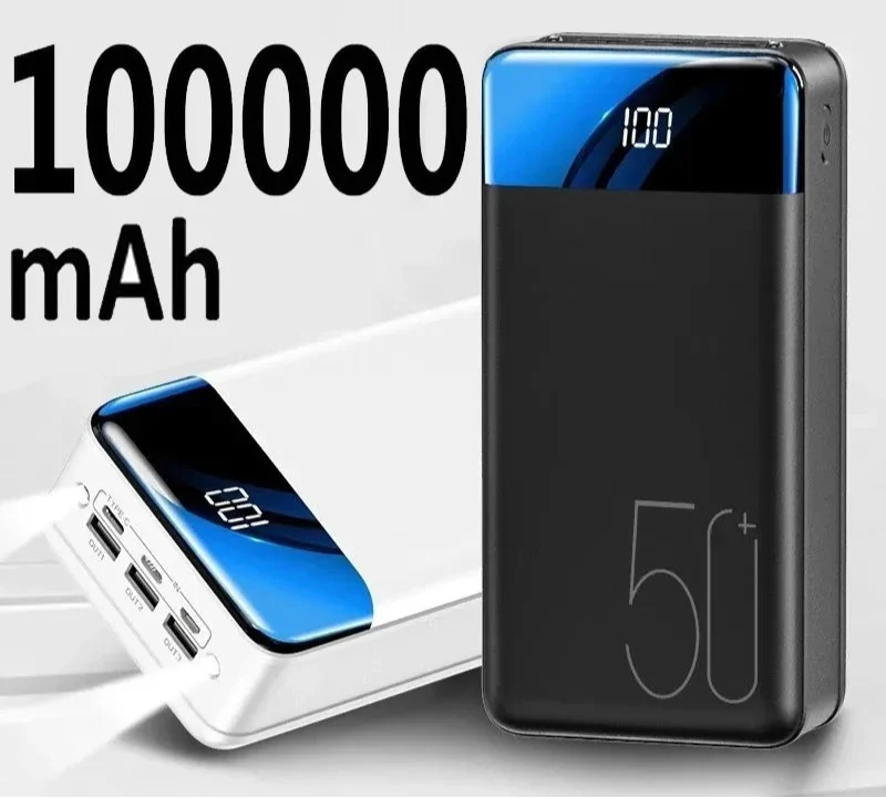 100,000mAh Ultra-Capacity Power Bank with Rapid Charging – Portable Power Solution for Phones, Tablets & Laptops 3