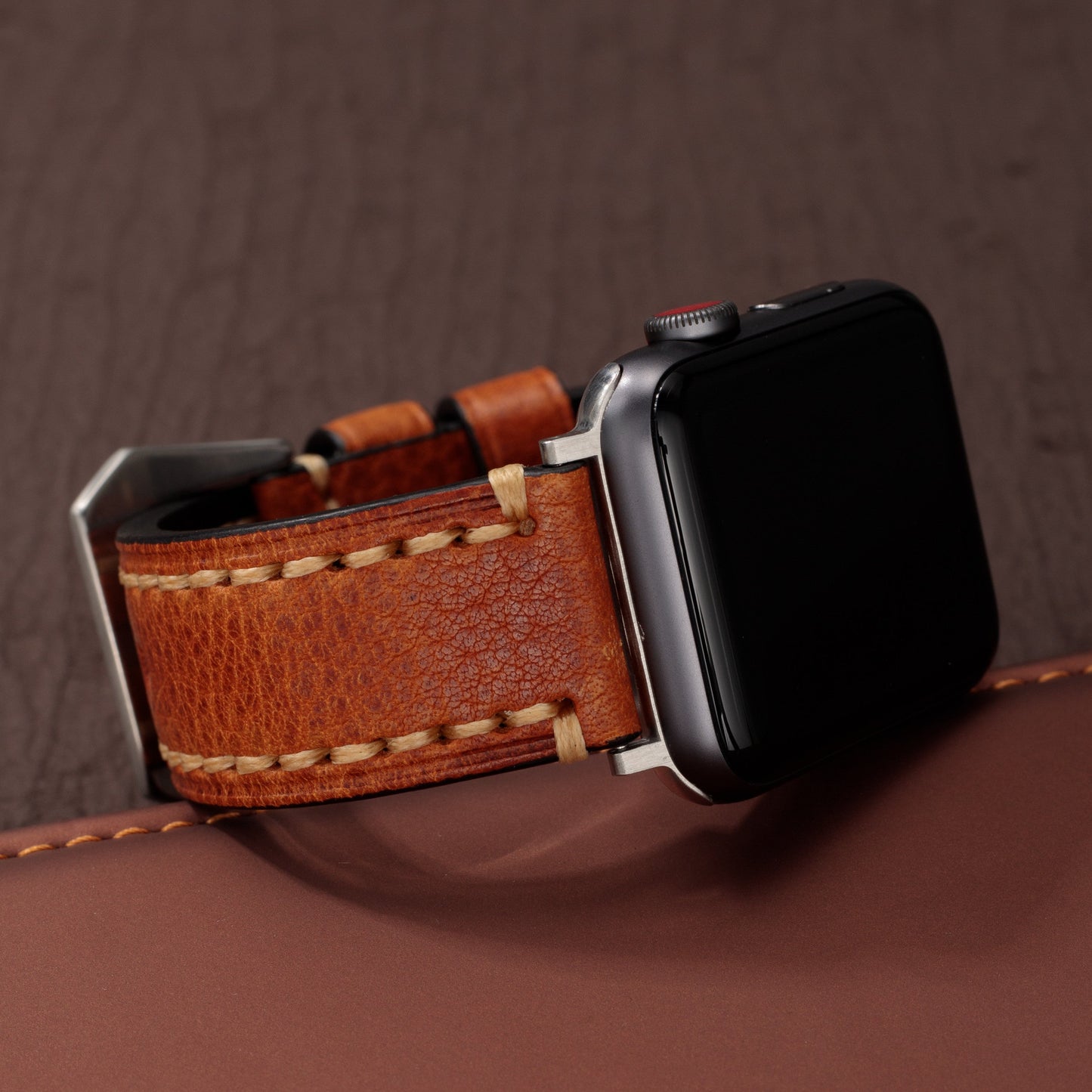 Classic Leather Smart Watch Strap | Handmade