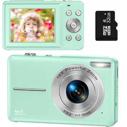 Portable 4K HD Vlogging Camera 16X Digital Zoom
