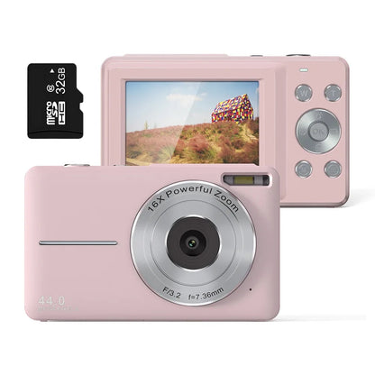 Portable 4K HD Vlogging Camera 16X Digital Zoom