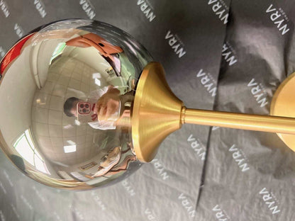 Clear Crystal Ball Decoration