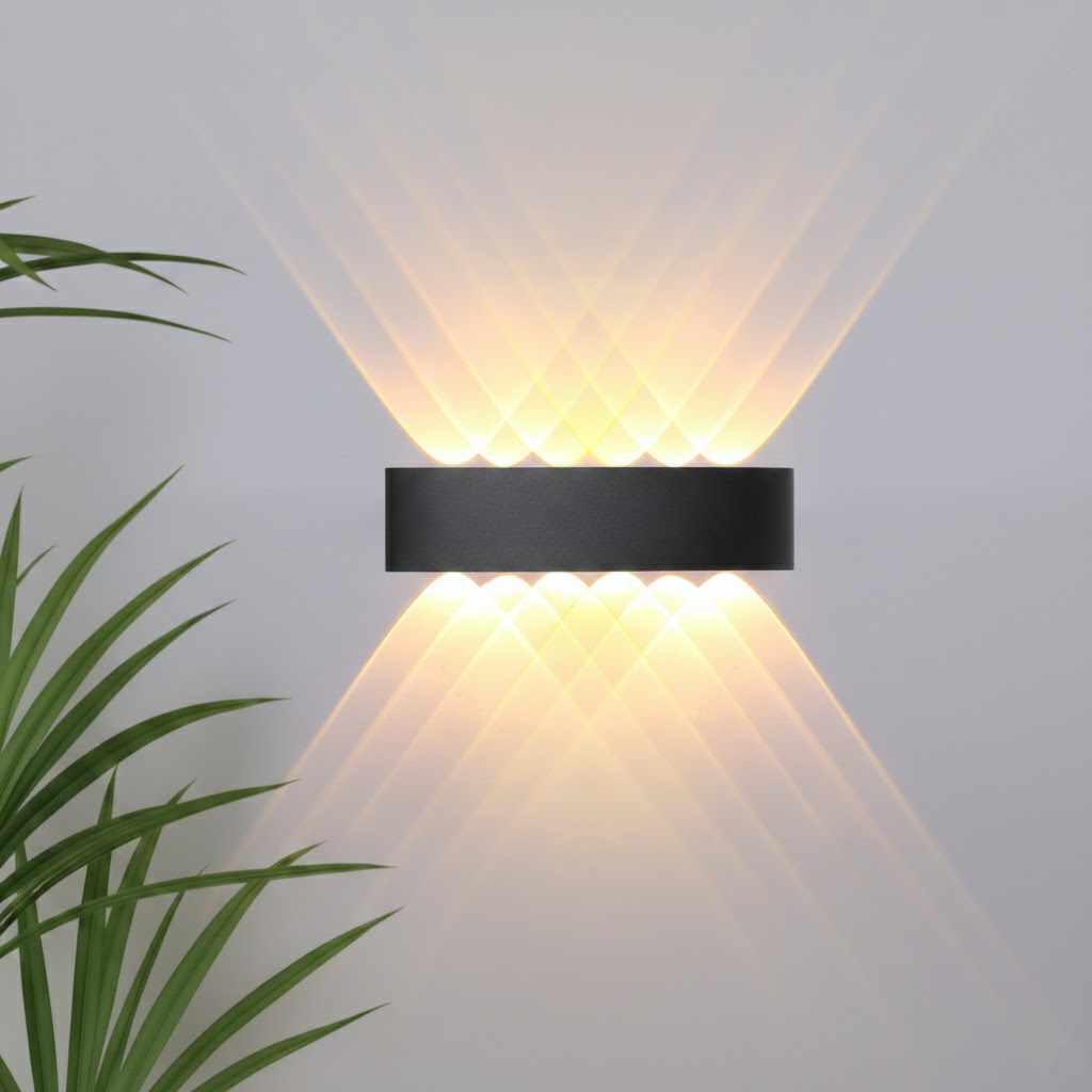 Simple LED Outdoor Indoor Sconce Light Fixture