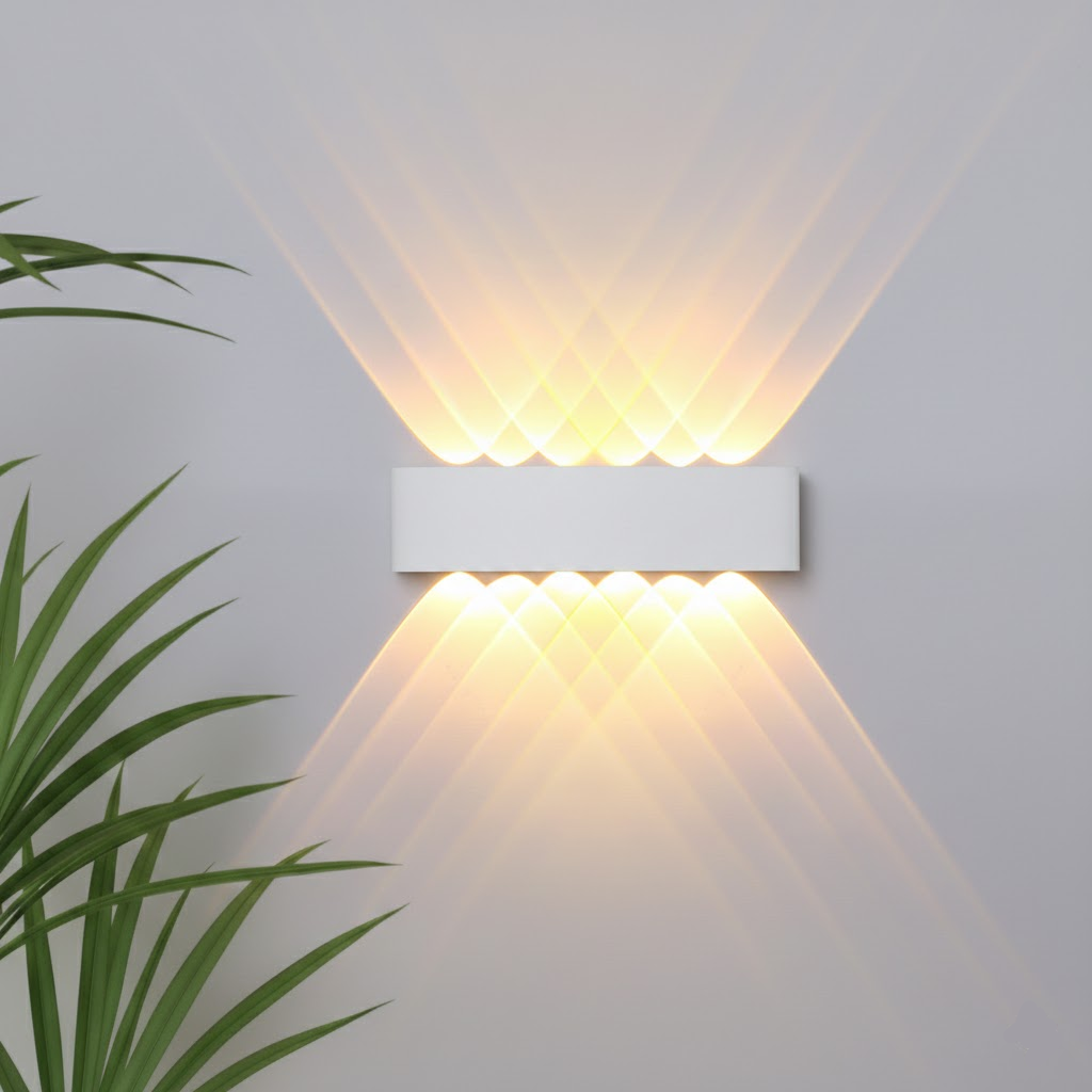 Simple LED Outdoor Indoor Sconce Light Fixture