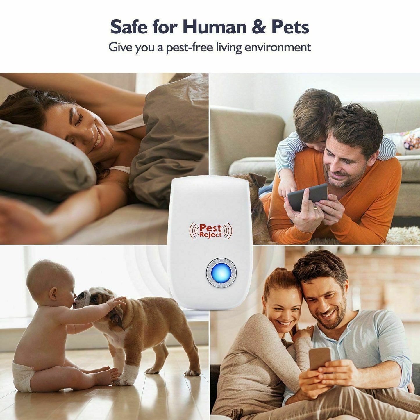 Outdoor Solar Pest Repeller for Gardens and Lawns