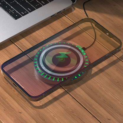 Slim LED Night Light with Wireless Charging Pad