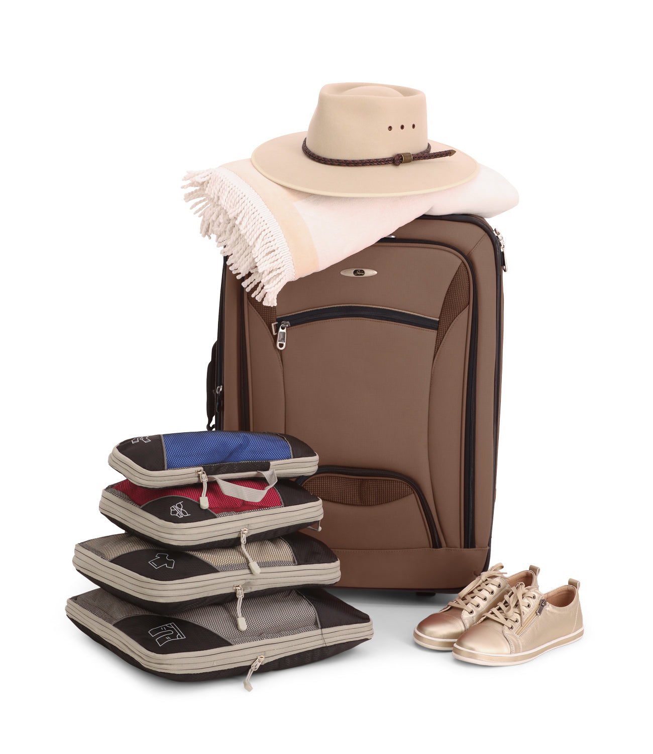 Space Saving Travel Packing Cubes Expand Luggage Capacity
