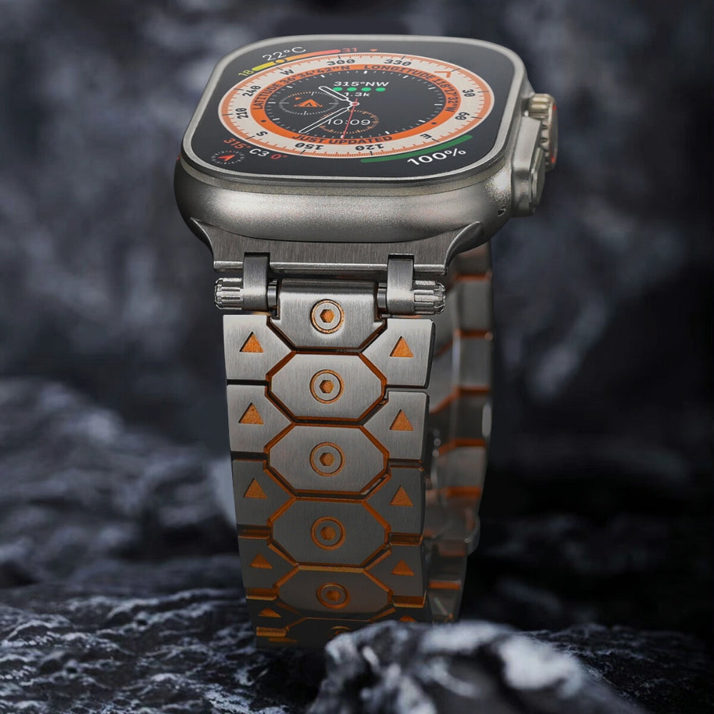 Metallic Watch Band for Apple Watch - Lusomart