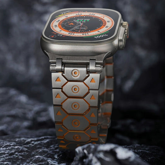 Metallic Watch Band for Apple Watch - Lusomart