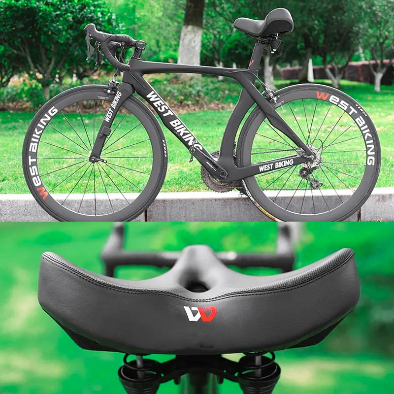 Ergonomic Gel Bike Seat for Comfortable Riding