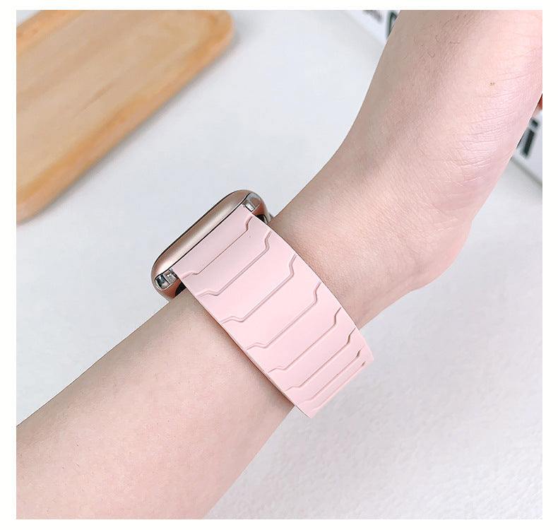 Strong Flexible Apple Watch Silicone Strap Band