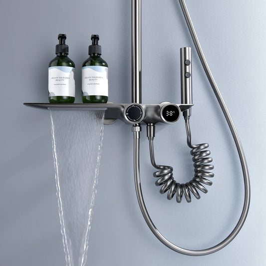 Luxury Wall Mount Bath Shower System - Lusomart