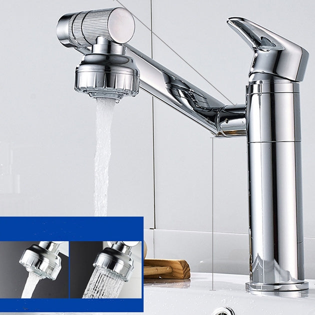 Rotating Single Handle Kitchen Faucet