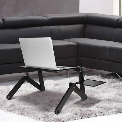 Portable Laptop Riser With Cooling Fan For Home Use
