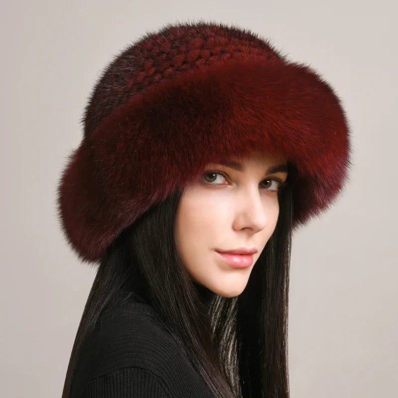 Luxurious Mink Fur Winter Hat