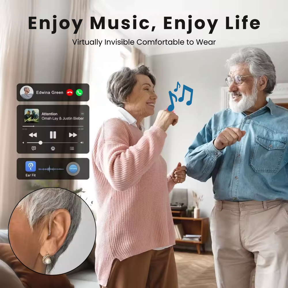 Rechargeable Wireless Noise Cancelling Hearing Amplifier